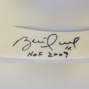 Brett Hull signed full size hockey stick w/COA